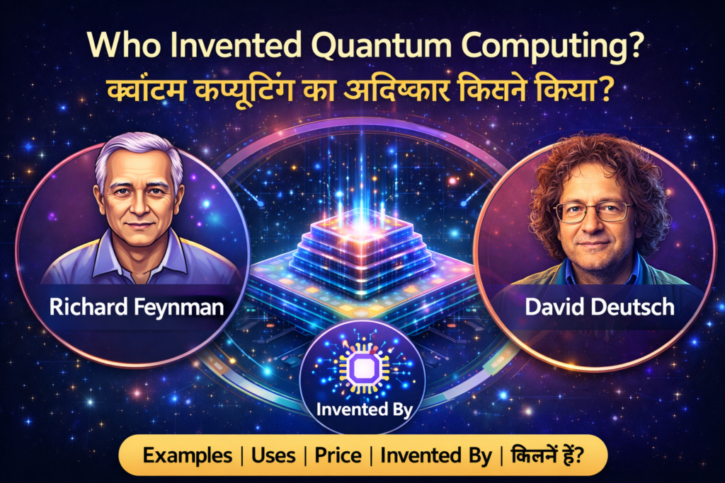 Who Invented Quantum Computing
